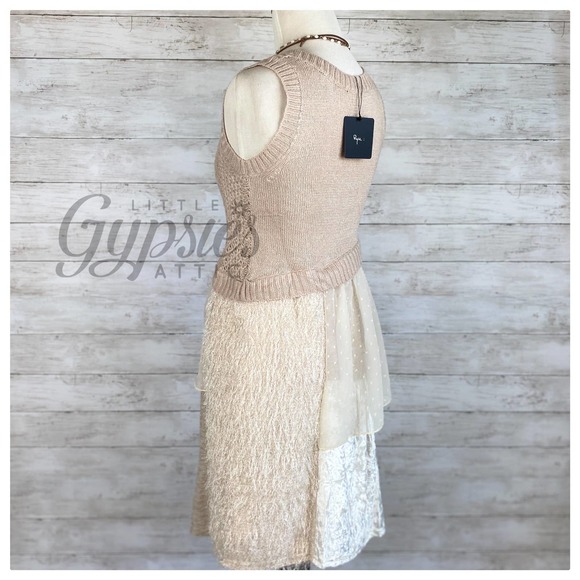 Ryu 70s Shag and Mixed Media Tunic - Picture 7 of 10